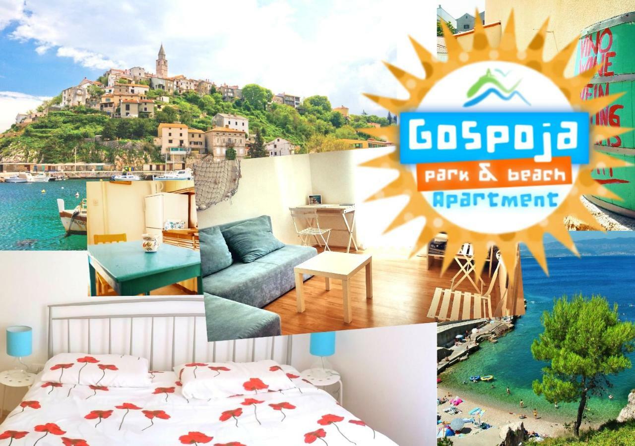 Gospoja Park & Beach Apartment Vrbnik Dış mekan fotoğraf