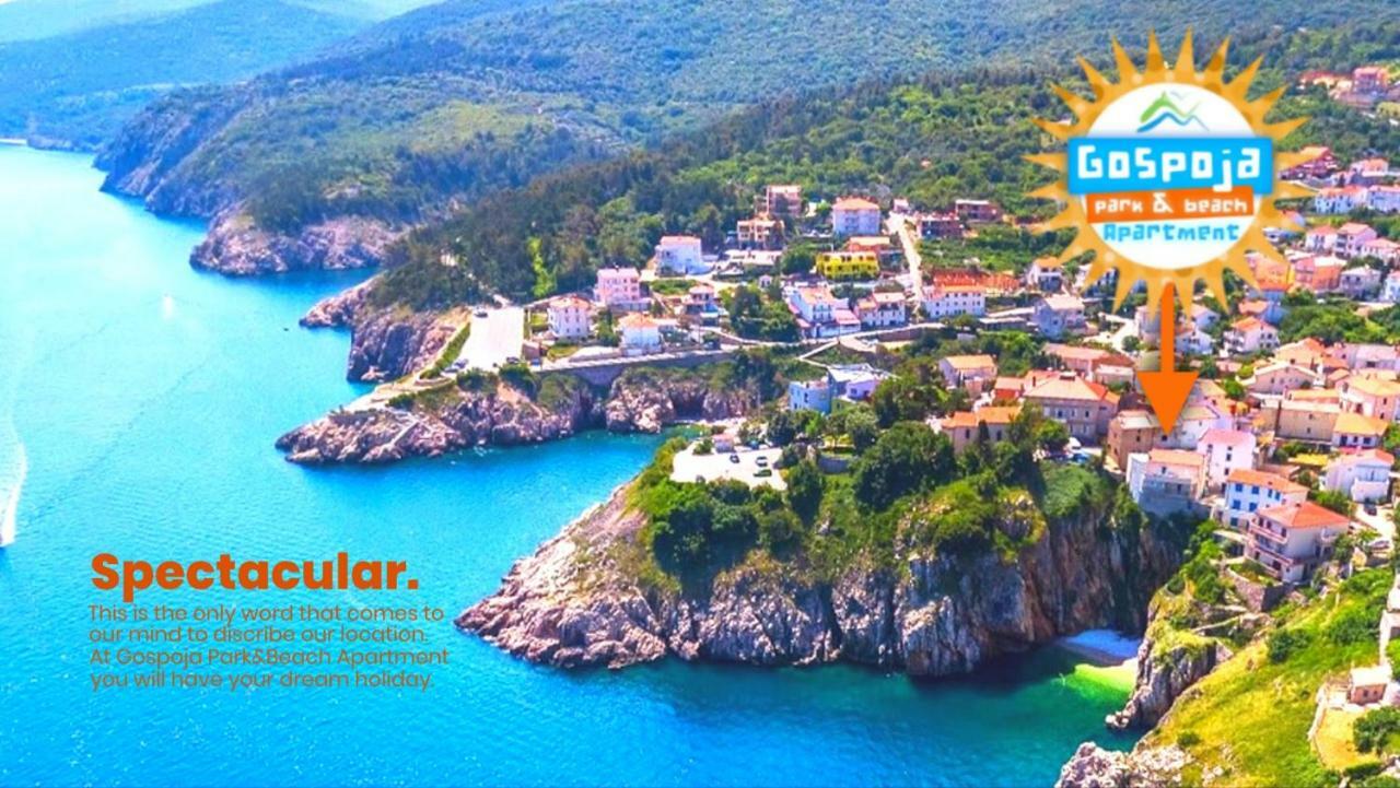 Gospoja Park & Beach Apartment Vrbnik Dış mekan fotoğraf
