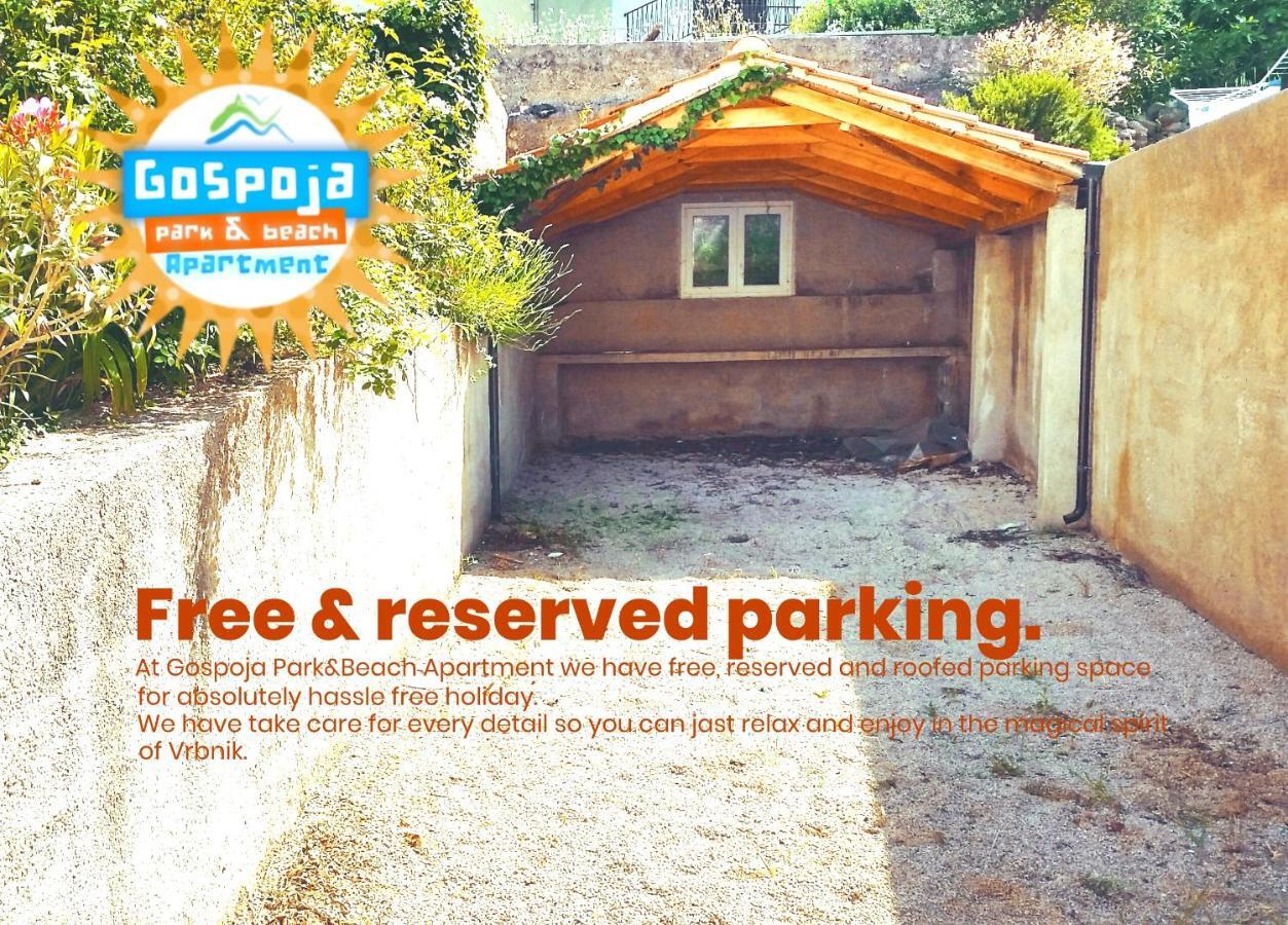 Gospoja Park & Beach Apartment Vrbnik Dış mekan fotoğraf