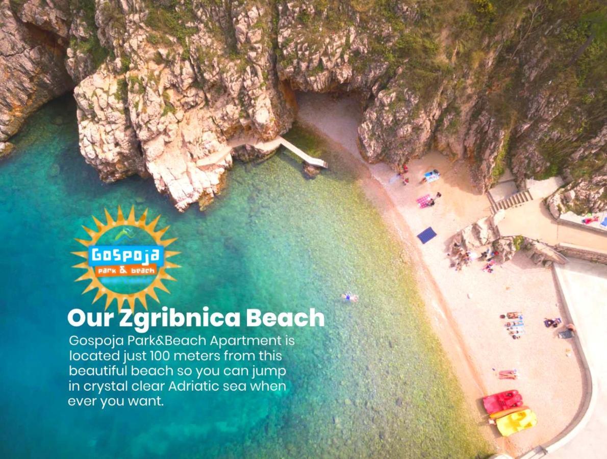 Gospoja Park & Beach Apartment Vrbnik Dış mekan fotoğraf